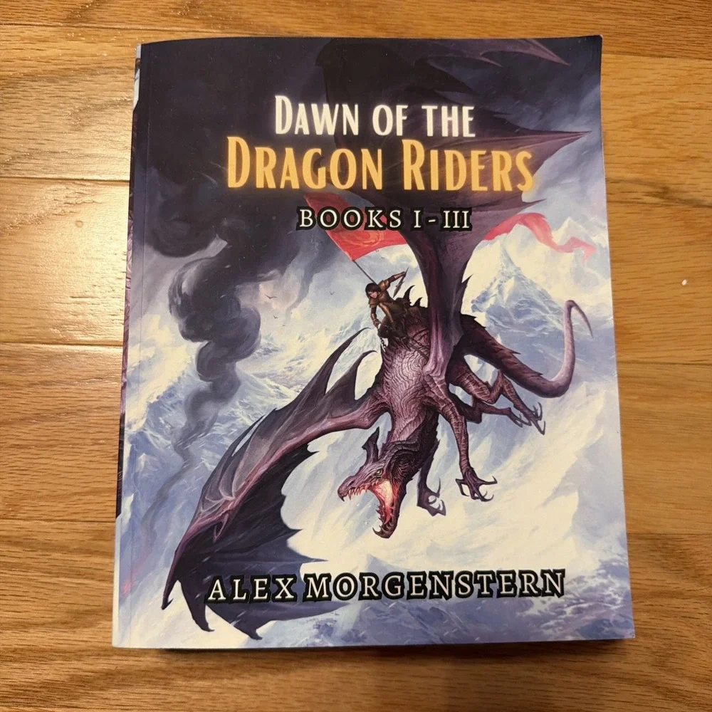 Dawn‎ Of The Dragon Riders Books I - III by Alex Morgenstern Soft Cover Fantasy